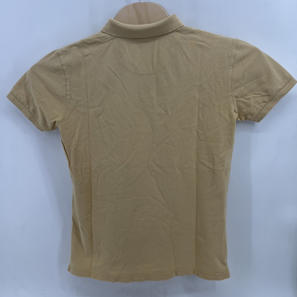 Gap Shirt Mens Size Medium Yellow Short Sleeve Polo 100%Cotton - Picture 3 of 7
